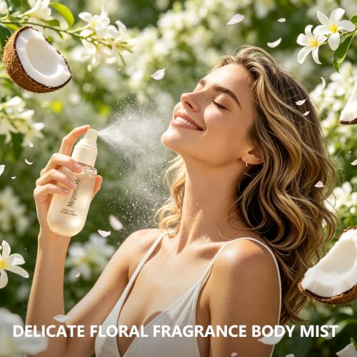 Coconut Vanilla Body Mist for Women