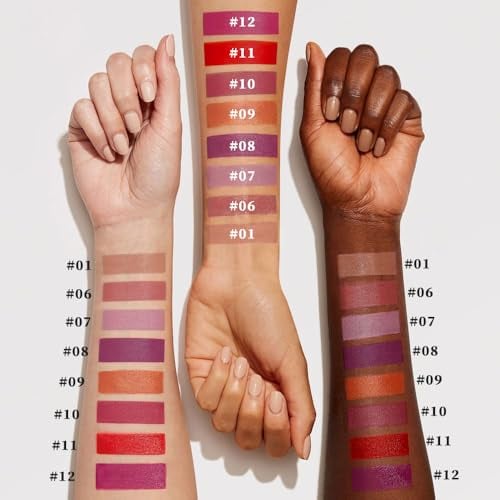 Warm Nuetral Nude Hydrating Creamy Lipstick Lip Crayon, 01#