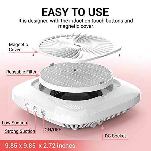 Classic Nail Dust Collector SPro for Acrylic Nail Filing