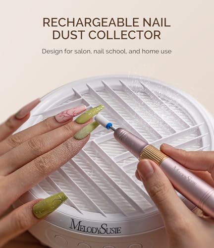 Cordless Nail Dust Collector SProR for Mobile Techs Gel Removal