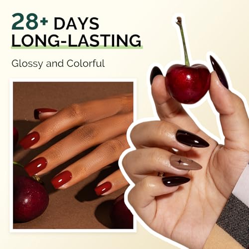 Gel Nail Kit with Cordless UV Lamp