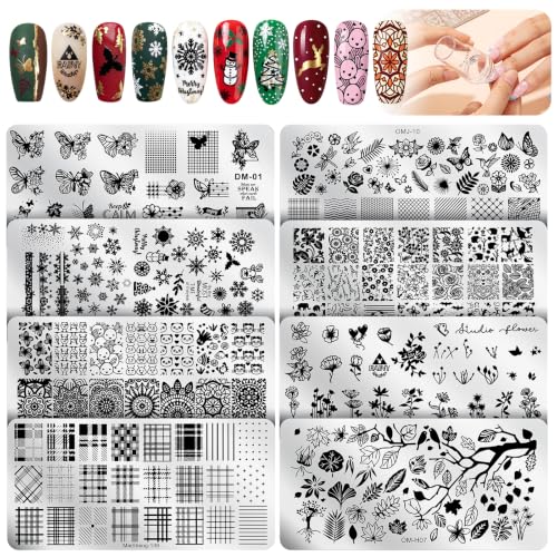 Nail Stamping Plates Set