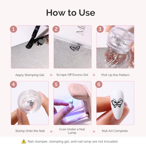 Nail Stamping Plates Set