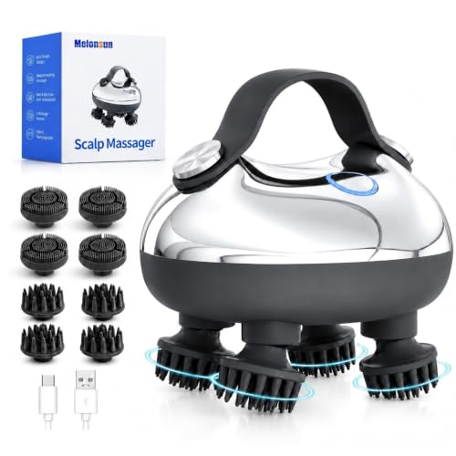 Electric Scalp Massager 2 Claw Sets IPX7 Waterproof