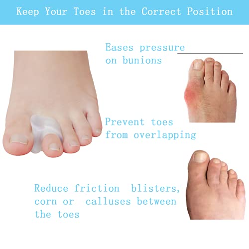 Pack of 12 Gel Toe Separator