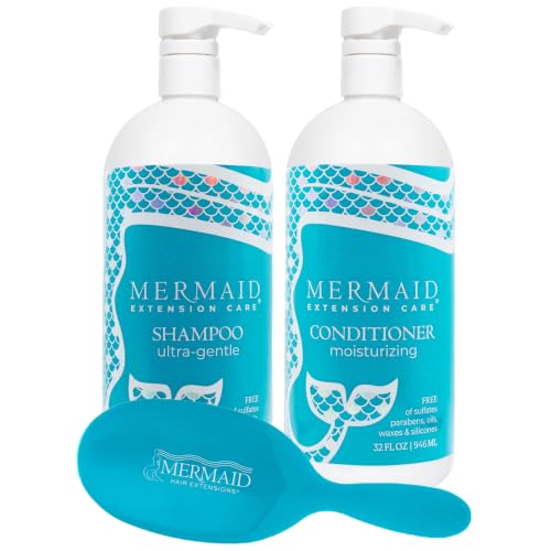 Moisturizing Shampoo, Conditioner and Brush Set