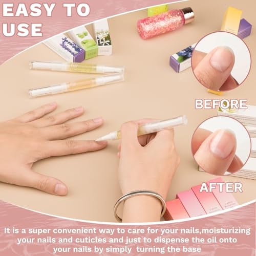 2PCS Cuticle Oil Pens for Nail Care