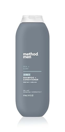 men 2-in-1 Shampoo and Conditioner, Sea + Surf, 14 fl oz