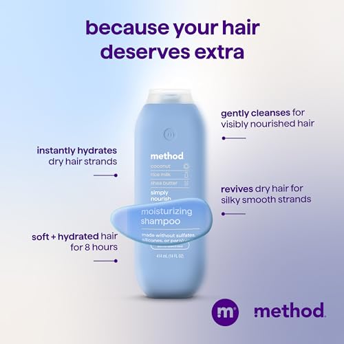 Moisturizing Shampoo, Simply Nourish, 14 fl oz