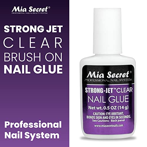 Strong-Jet Brush On Nail Glue