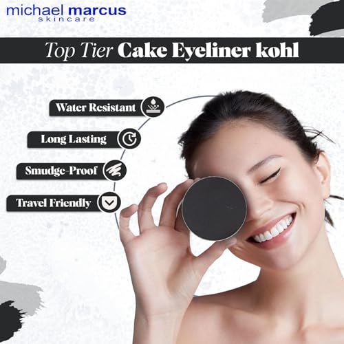 Cake Eyeliner & Brush