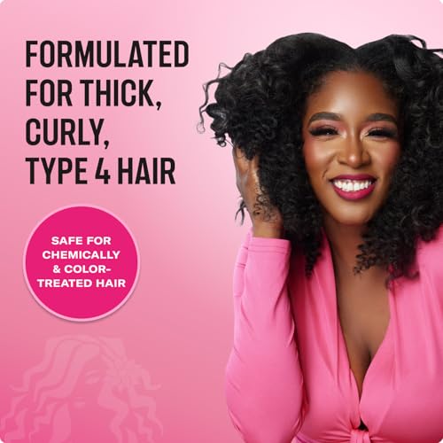 Organics Pomegranate & Honey Leave-In Conditioner for Curly Hair - Moisturizing Detangler 