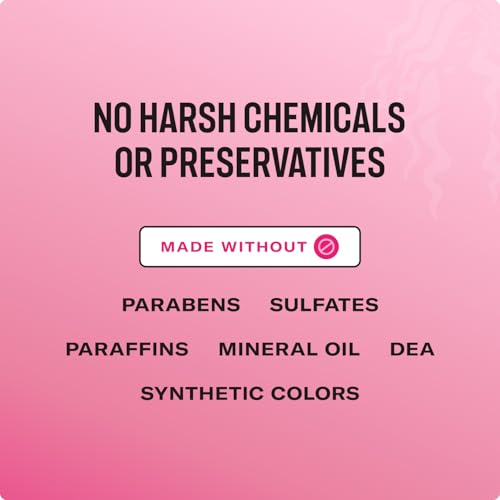 Organics Pomegranate & Honey Leave-In Conditioner for Curly Hair - Moisturizing Detangler
