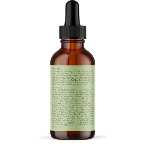 Organics Rosemary Mint Hair Oil with Biotin