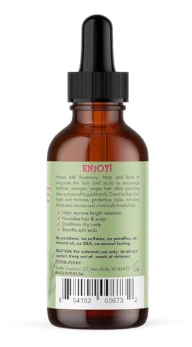 Organics Rosemary Mint Hair Oil with Biotin