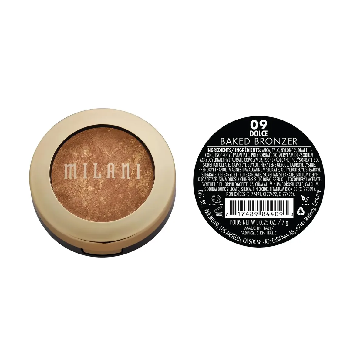 Bronzer Powder - Baked Bronzer Made in Italy