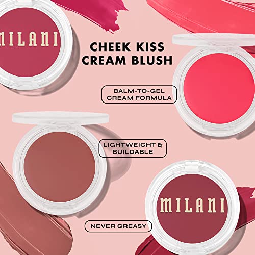 Cheek Kiss Cream Blush, Makeup Blush For Cheeks - Nude Kiss