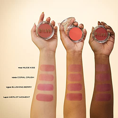 Cheek Kiss Cream Blush, Makeup Blush For Cheeks - Nude Kiss