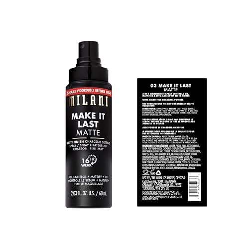 Make It Last Matte Setting Spray for Makeup - Oil Absorbing Spray