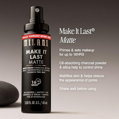 Make It Last Matte Setting Spray for Makeup - Oil Absorbing Spray