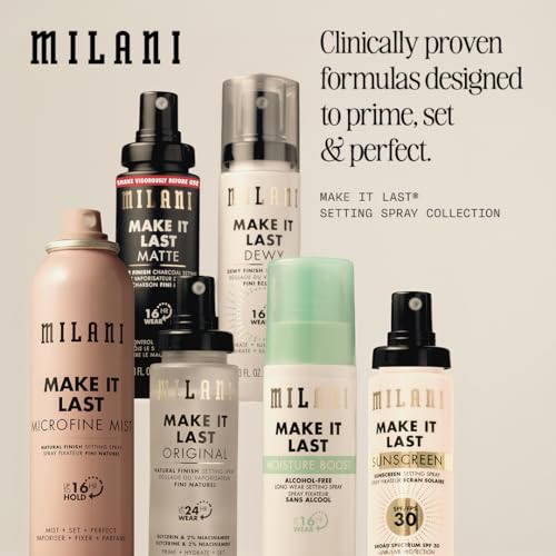 Make It Last Matte Setting Spray for Makeup - Oil Absorbing Spray
