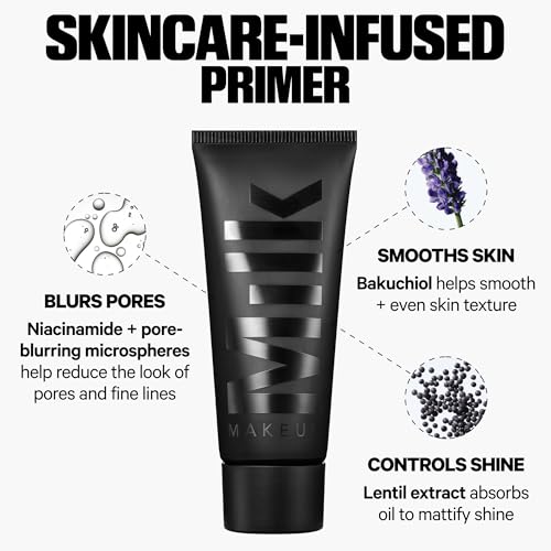 Pore Eclipse Mattifying Primer – Blurs Pores, Controls Shine + Holds Makeup for Up to 12 Hours – Creates a Smooth, Even Base for a Soft, Long-Lasting Matte Finish – 0.6