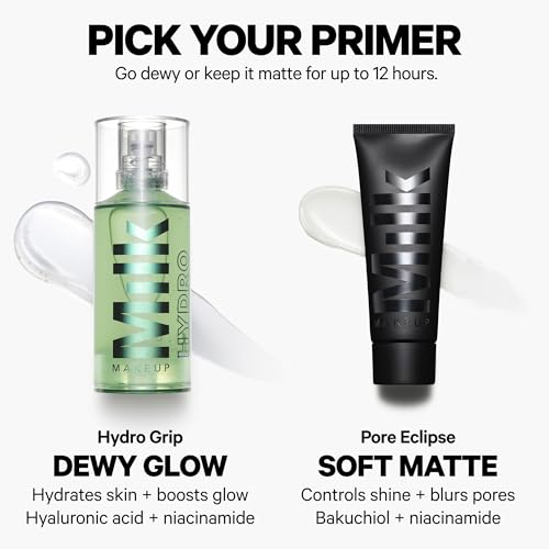 Pore Eclipse Mattifying Primer – Blurs Pores, Controls Shine + Holds Makeup for Up to 12 Hours – Creates a Smooth, Even Base for a Soft, Long-Lasting Matte Finish – 0.6