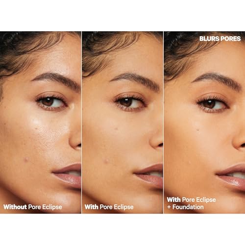 Pore Eclipse Mattifying Primer – Blurs Pores, Controls Shine + Holds Makeup for Up to 12 Hours – Creates a Smooth, Even Base for a Soft, Long-Lasting Matte Finish – 0.6