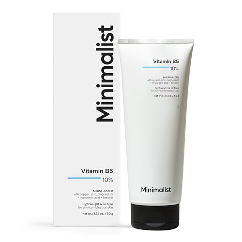 Panthenol (Vitamin B5) 10% Face Moisturizer for Oily & Acne Prone Skin