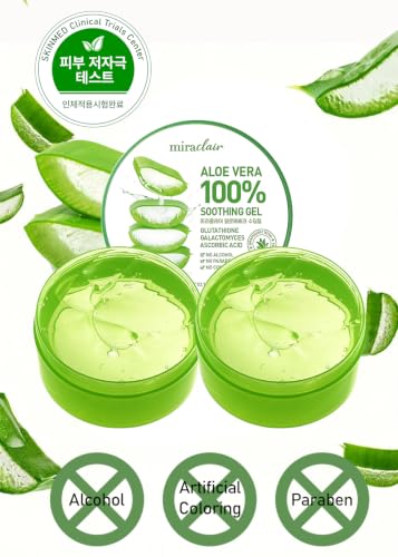 100% Pure Aloe Vera Gel for Face, Skin & Hair