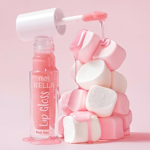 PINK SECRET Hydrating Lip Gloss, Non-Toxic, Extra Shine, Make up