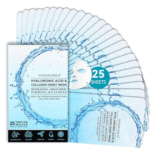 Collagen Hydrating Face Masks Bulk