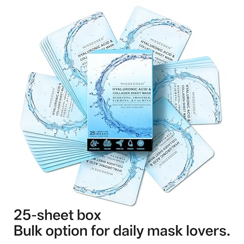 Collagen Hydrating Face Masks Bulk