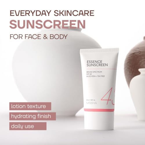 All Around Essence Sunscreen SPF 43 No White Cast 1.69 oz