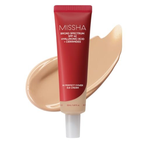 M Perfect Cover BB Cream No.23 Natural Beige SPF 42 PA+++ 1.69 oz