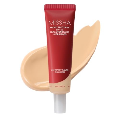 M Perfect Cover BB Cream No.27 Honey Beige SPF 42 PA+++ 1.69 oz