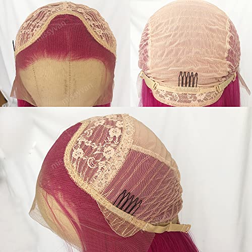 Hot Pink Lace Front Wig