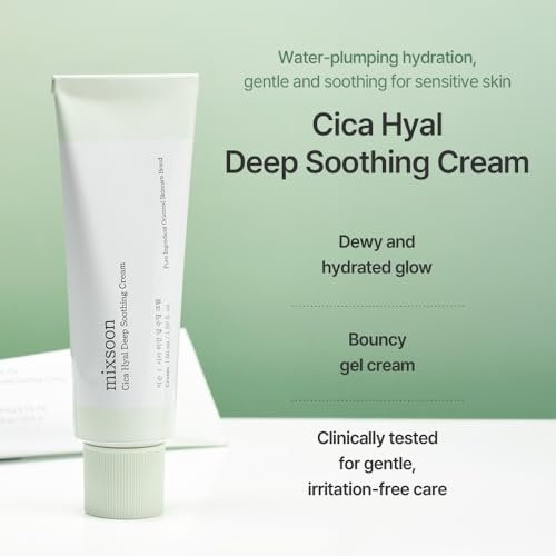 Cica Hyal Deep Soothing Cream - Soothing and Hydrating Face Cream