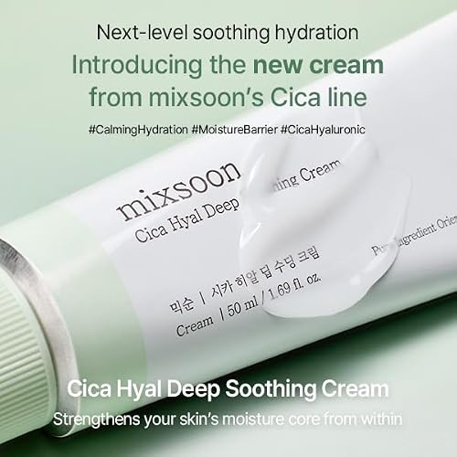 Cica Hyal Deep Soothing Cream - Soothing and Hydrating Face Cream