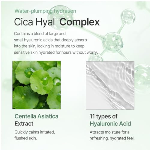 Cica Hyal Deep Soothing Cream - Soothing and Hydrating Face Cream