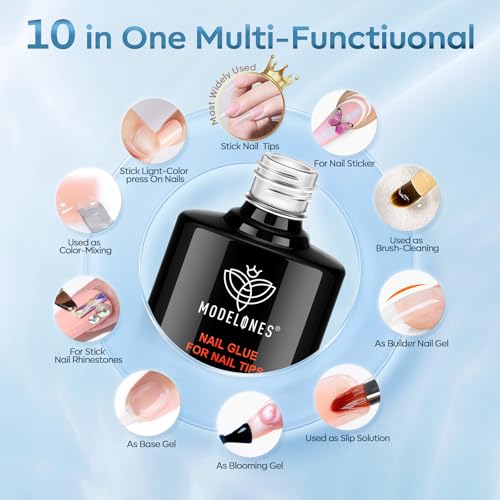 10-in-1 Nail Gel Glue Base