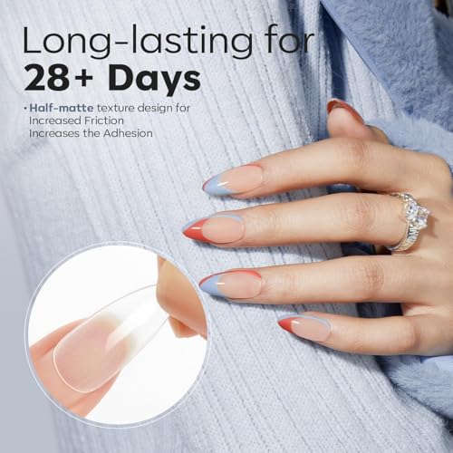 Almond Nail Tips, 510pc