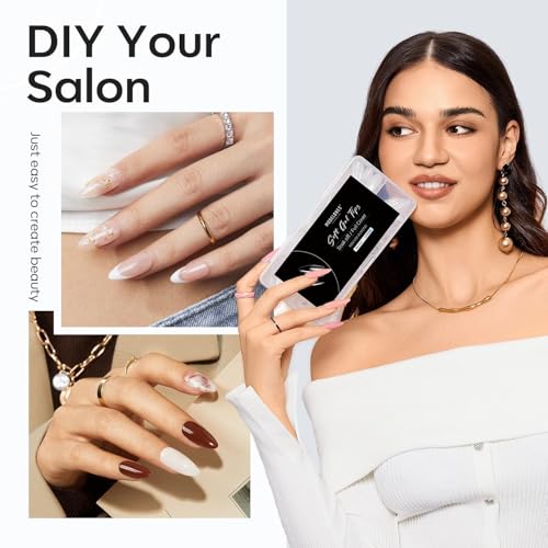 Almond Nail Tips, 510pc