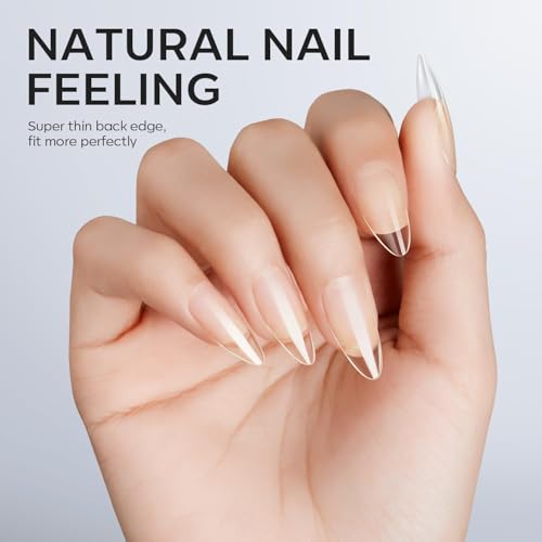Almond Nail Tips, 510pc