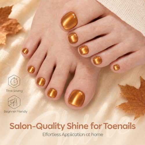 modelones Cat Eye Magnet 15PCS Brown Cat Eye Gel Polish Nail Stuff