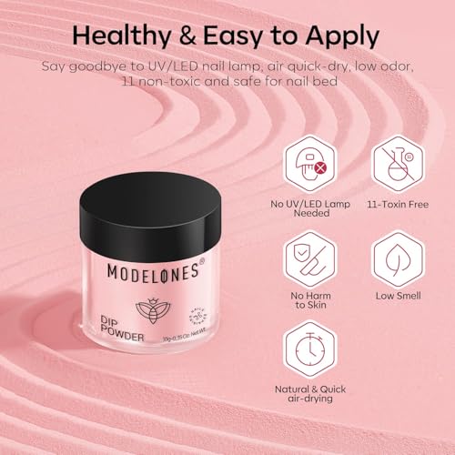 Dip Powder Nail Starter Kit 40 Pcs 20 Colors