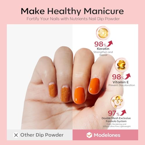 Dip Powder Nail Starter Kit 40 Pcs 20 Colors