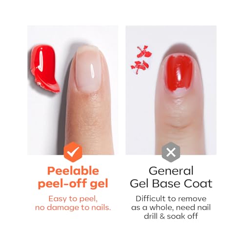 Non-UV Peel off Base Coat Quick Dry