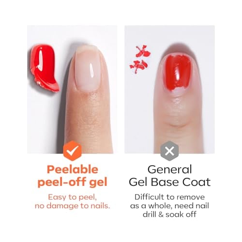 Non-UV Peel off Base Coat Quick Dry