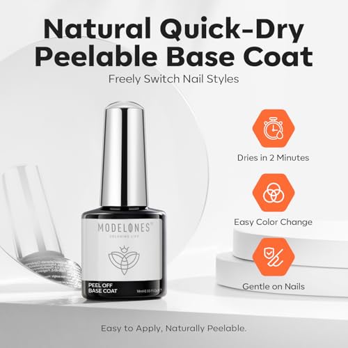 Non-UV Peel off Base Coat Quick Dry